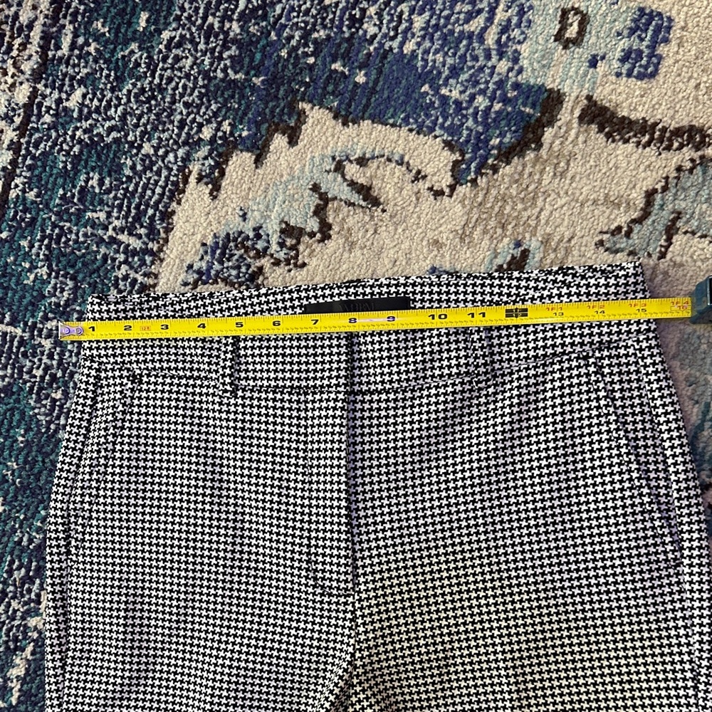 WHBM White House Black Market Houndstooth Dress Pants NWOT Sz 4 - Picture 6 of 10